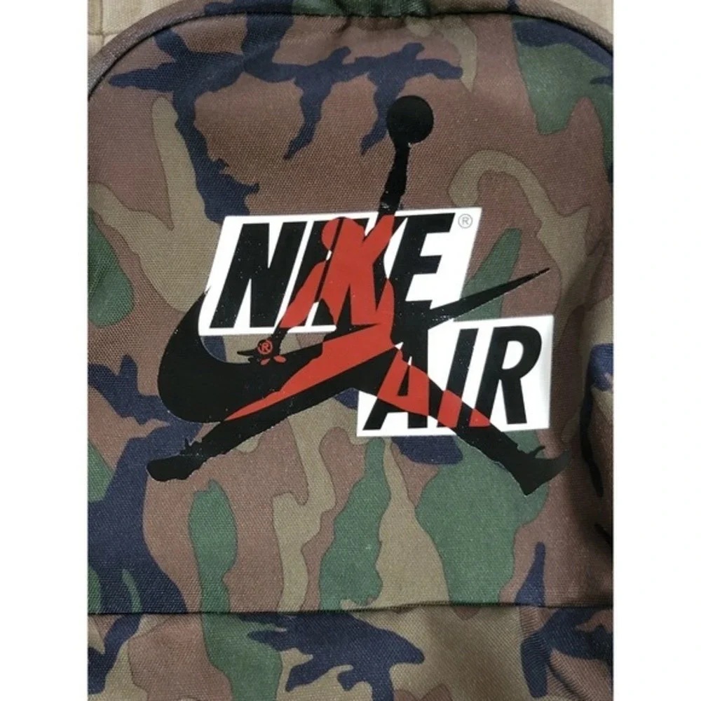 Nike Air Jordan Jumpman Kids Large Backpack Camo 13
